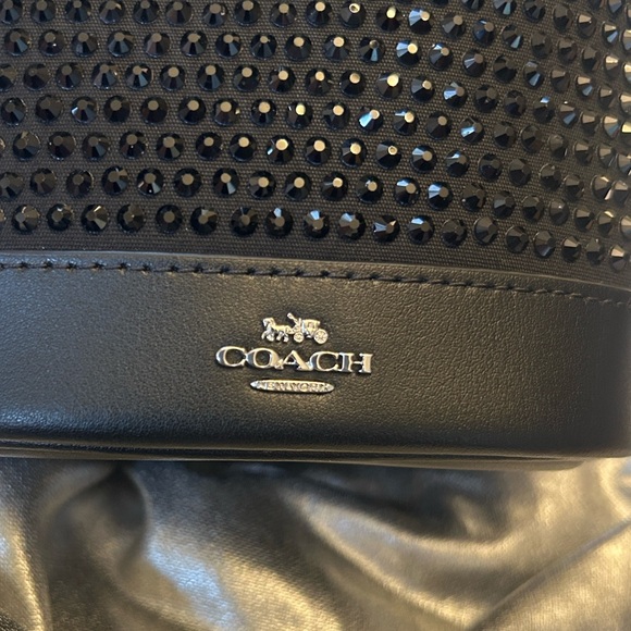 Coach Mini Bucket Bag With Crystals - Picture 11 of 13